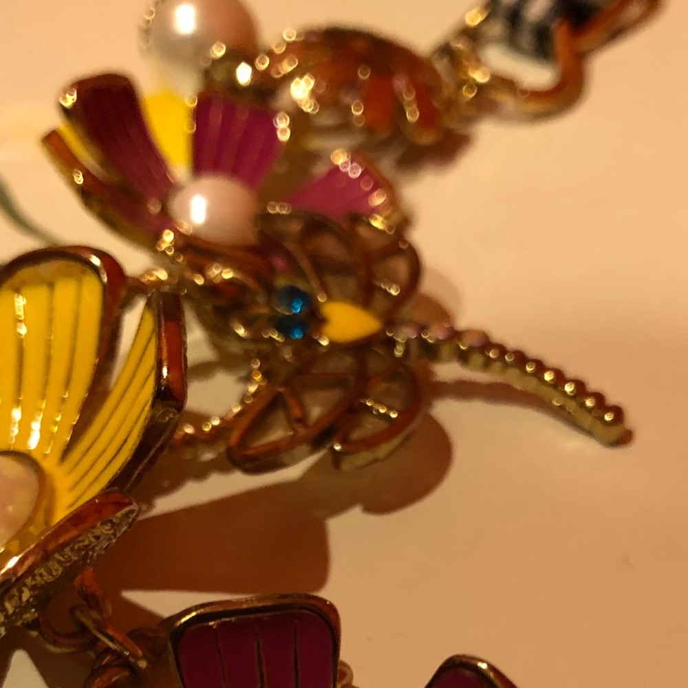 Betsy Johnson dragonfly bracelet